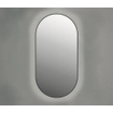 Ink spiegels miroir sp21 ovale dans un cadre en acier, y compris indir led. chauffage. couleur changeante. dimmable et interrupteur 120x60cm or mat SW693172