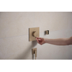 Hansgrohe Porter Fine handdouchehouder - brushed bronze (brons) SW1388261