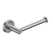 Fortifura Calvi ensemble WC 3 pièces - porte-rouleau sans couvercle - brosse WC - patère double ronde - inox brossé PVD (inox) SW1248392