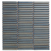 The Mosaic Factory Sevilla mozaïektegel - 28.2x30.8cm - wandtegel - Rechthoek - Porselein Grey - Blue speckle Glans SW523997