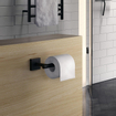 Smedbo House Porte-papier toilette noir mat SW542712