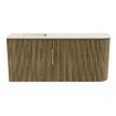 Mondiaz JOYA-DLUX 91.6cm toiletmeubel - ronding rechts kleur Dusk - Wastafel FAYE positie Links 1 kraangat kleur Meli. SW1425854