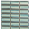 The Mosaic Factory Sevilla mozaïektegel - 28.2x30.8cm - wandtegel - Rechthoek - Porselein Light Green speckle Glans SW523998
