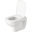 Duravit D-code Abattant de WC 43x36x4cm compact Plastique blanc Brillant SW46980