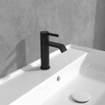 Villeroy & Boch Dawn ensemble de robinet à une poignée - noir mat SW974123