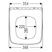 Ideal Standard Playa closetzitting wit 0180362