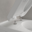 Villeroy & Boch O.novo WC suspendu à fond creux ceramic+ Blanc 0124125