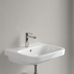 Villeroy & Boch Architectura inbouwwastafel 55x47cm 1 kraangat met overloop onderkant geslepen ceramic+ wit SW29517