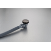 Fortifura Calvi ensemble vidage de baignoire avec bonde clic-clac Gunmetal PVD brossé SW696233