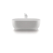 Duravit Luv baignoire îlot 180x85cm avec vidage/trop-plein blanc SW228003
