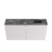 MONDIAZ TURE-DLUX meuble de toilettes 100 cm Cale. EDEN lavabo Lava position droite. Avec 1 trou de robinet. SW1103714