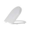 Saniclass Abattant WC déclipsable et frein de chute blanc pour cuvette Villeroy & Boch Subway 2.0 avec kit de fixation blanc alpin brillant SW730701