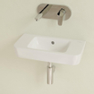 Villeroy & Boch O.novo lave-mains 50x25cm - sans trou de robinet avec trop-plein ceramic+ blanc SW448497