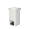 Brabantia StepUp Poubelle à pédale - 16 litres - gris clair SW1407139