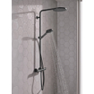Hansgrohe Raindance Select Regendoucheset - thermostaat - hoofddouche 24cm - mat zwart SW297615
