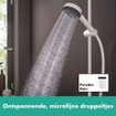Hansgrohe Pulsify douchette à main 10.5cm 3jets relaxation mat blanc SW651122