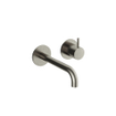 Hotbath Cobber Partie apparente - pour robinet de lavabo - bec 18 cm - Nickel brossé SW1117778