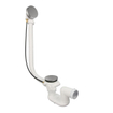Xenz Vidange de baignoire rallongé avec trop-plein Inox SW374584