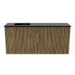 Mondiaz JOYA 90cm toiletmeubel - kleur Dusk - Wastafel FAYE positie Links 1 kraangat kleur Urban. SW1421668