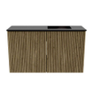 Mondiaz JOYA 70cm toiletmeubel - kleur Dusk - Wastafel FAYE positie Rechts Zonder kraangat kleur Urban. SW1421697
