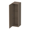 BRAUER Trust Armoire colonne - 120x35x35cm - excl. manette avec 1 porte à gauche ou à droite mat moka SW1203839