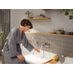 Hansgrohe Rebris e eengreeps opbouw badmengkraan chroom SW803066