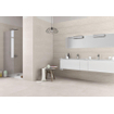 Terravito Urbano wand- en vloertegel - 60x60cm - 10mm - Vierkant - Betonlook - Creme mat SW359682