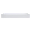 Arcqua Edge Opbouw Wastafel - 100x47x12cm - zonder kraangat - cast marble - glans wit SW1581339