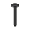 IVY Bond Ensemble de douche de tête - encastré - symmetry - inverseur d’arrêt 2 voies - bras de plafond 15 cm - douche de tête medium 30 cm - barre de douche avec sortie - flexible de douche 150 cm - douchette bâton - Noir mat PED SW1033856
