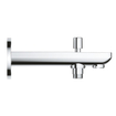 GROHE bec de baignoire montage murale avec inverseur 1/2x17cm chrome SW334439