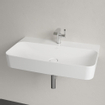 Villeroy & Boch Finion Lavabo - 800 x 470 x 165 mm - Blanc Alpin CeramicPlus - avec trop-plein dissimulé SW106482