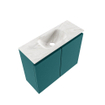 MONDIAZ TURE-DLUX Meuble toilette - 60cm - Smag - EDEN - vasque Ostra - position centrale - 1 trou de robinet SW1105128