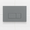 Villeroy & Boch Subway 2.0 compact DirectFlush Ensemble WC - réservoir Geberit - softclose - quickrelease - plaque de commande plaque de commande gris clair - boutons rectangulaires - blanc SW1164306