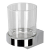 Geesa Nexx Porte-gobelet avec verre Chrome 0650101