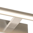 QAZQA Jerre applique murale - 41,5x13,5x5,5cm - LED incluse - IP44 - acier SW1187243