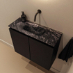 MONDIAZ TURE-DLUX Meuble toilette - 60cm - Urban - EDEN - vasque Lava - position centrale - sans trou de robinet SW1103629