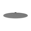 IVY Pact Ensemble de douche pluie - encastré - inverseur-arrêt 2 voies - bras de plafond 30 cm - tête de douche slim ronde 30 cm - barre de douche avec sortie - flexible de douche 150 cm - douchette satin spray - Noir mat PED SW1035527