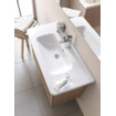 Duravit Durastyle lavabo 100x48cm 1 trou de robinet avec trop-plein blanc SW54149