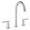 Grohe Atrio private collection L-size 3-gats wastafelkraan z/grepen supersteel SW929925