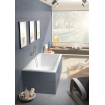 Riho Rethink Cubic inbouwbad - 160x70cm - acryl - glans wit SW547800