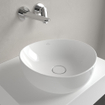 Villeroy & Boch Antao Vasque à poser - 400 x 395 x 146 mm - Blanc Alpin CeramicPlus - sans trop-plein SW918819