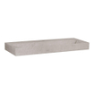 Saniclass Concrete wastafel 119.2x46x11cm 1 wasbak 1 kraangat zonder overloop Gecoat Beton Grijs gemêleerd TWEEDEKANS OUT9353