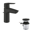 Grohe Start Wastafelmengkraan - opbouw - 10.9cm uitloop - S-size - mat zwart SW1126893