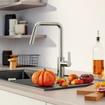 Grohe Start Keukenmengkraan - hoge uitloop - infrarood - RVS SW1244488