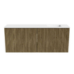 Mondiaz JOYA 100cm meuble de salle de bains - couleur Dusk - Vasque FAYE position Droite Sans trou de robinet couleur Talc. SW1421579