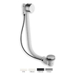 Xenz Luxe vidage baignoire et remplissage chrome SW108338