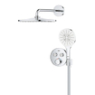 GROHE QuickFix Precision SmartControl Système de douche encastré - tête de douche mono Vitalio Rain 310 - chrome. SW1120182