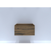HR badmeubelen matrix meuble sous lavabo 80 cm 1 tiroir - poignée en chêne brut SW530226