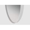 Saniclass Exclusive Line Miroir rond 80cm cadre blanc mat SW492803