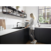 Hansgrohe Talis 1-gr keukenmkr 270 met uittrekbare uitloop mat zwart SW528896
